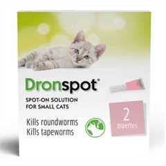 Dronspot Spot On Worming Solution for Small Cats 0.5-2.5kg